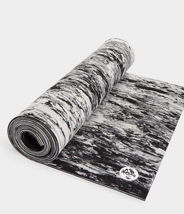 New Στρώμα Manduka Rheo Yoga & Pilates Mat - Black White Marble  172cm x 61cm x 8mm  1,4kg