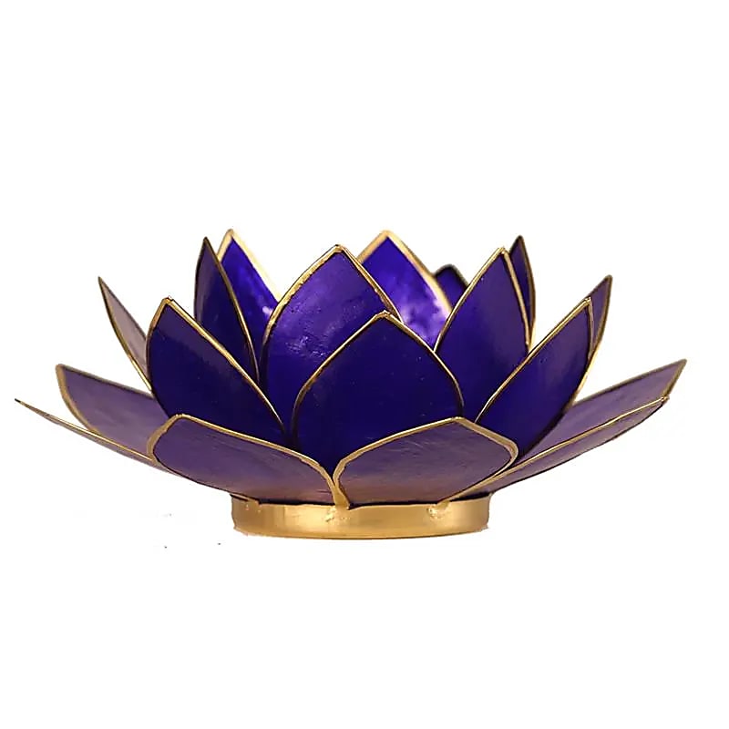Lotus ατμοσφαιρικό φως - για ρεσώ - 6ο Chakra Διαστάσεις: 13,5 cm - mykarma.gr