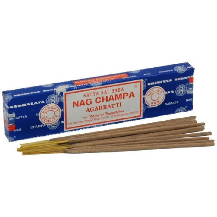 Αρωματικά Στικ Satya Sai Baba Agarbatti - Nag Champa Βάρος: 40 g - mykarma.gr