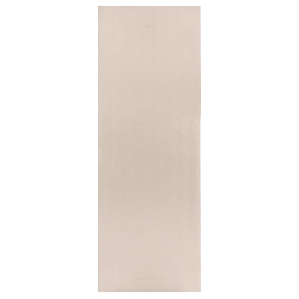 Lotuscrafts YOGA MAT MUDRA PRO - Light Taupe Διάσταση: 180 x 65 εκ Πάχος: 0,5 cm Βάρος: 1,5 kg - mykarma.gr