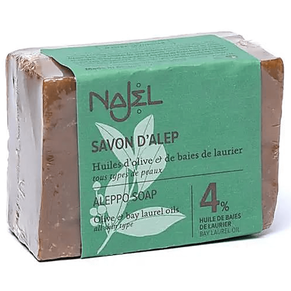 Χειροποίητο Φυσικό Σαπούνι Χαλεπίου Aleppo με δαφνέλαιο 4%   155g - mykarma.gr