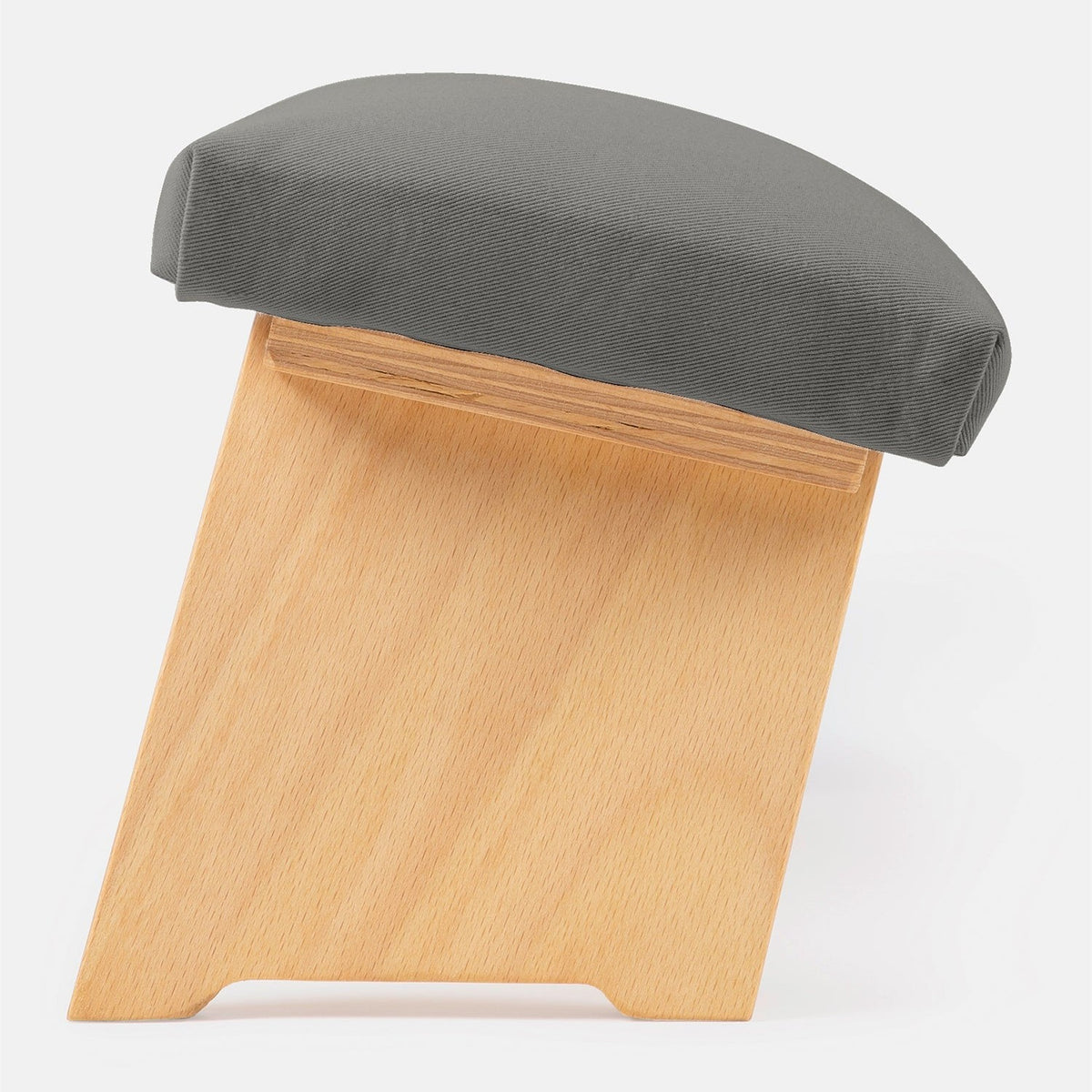 Lotuscrafts Ξύλινος Πάγκος Διαλογισμού “Dharma” (Meditation Bench) με αναδιπλούμενα πόδια - Anthracite Βάρος: 2,2 kg Διαστάσεις: 46 × 19,5 cm - mykarma.gr
