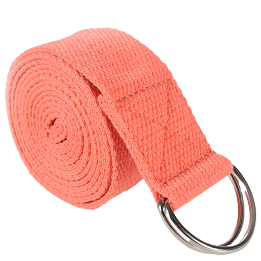 Yoga Ιμάντας D-Ring - βαμβάκι - ποικιλία χρωμάτων Διαστάσεις: 183 x 4 cm - mykarma.gr