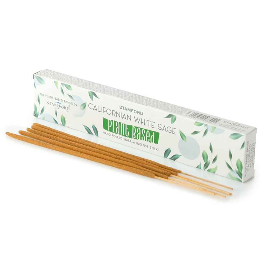 Αρωματικά Στικ με φυτική βάση - Stamford Plant Based Masala - Λευκό Φασκόμηλο (Californian White Sage) - mykarma.gr
