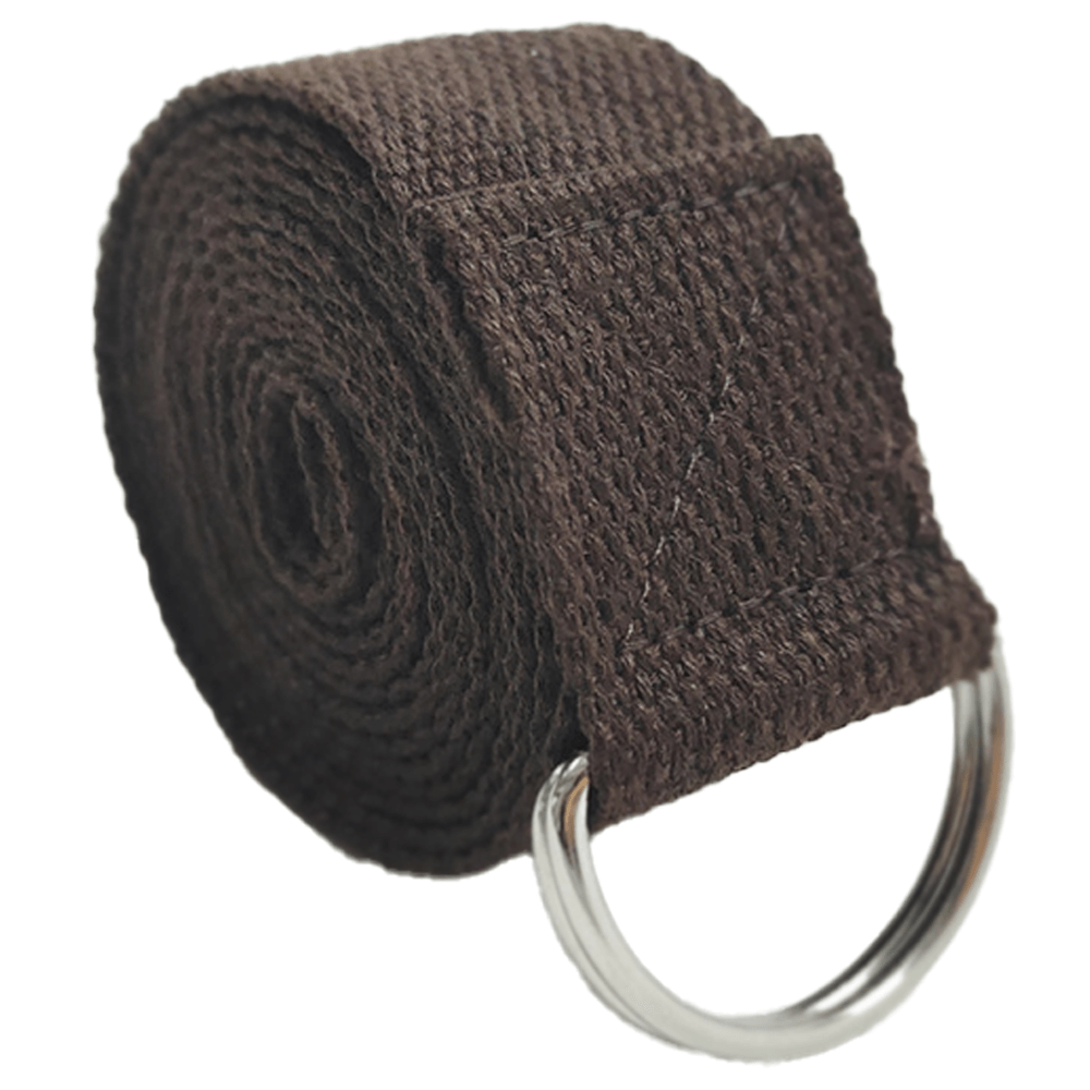 Yoga Ιμάντας D-Ring - βαμβάκι - ποικιλία χρωμάτων Διαστάσεις: 183 x 4 cm - mykarma.gr