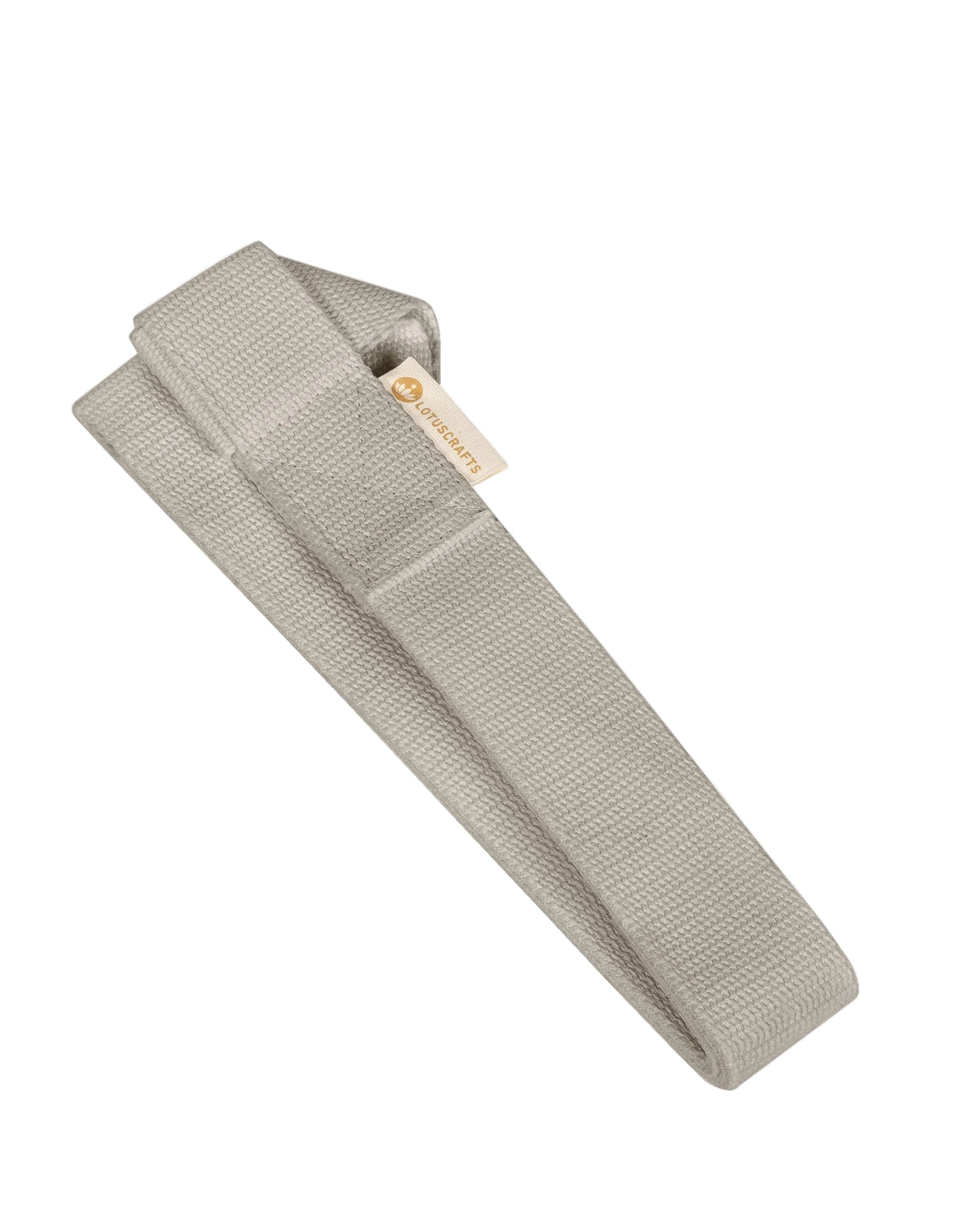 Lotuscrafts Ιμάντας Μεταφοράς για Yoga Mat - light taupe - μέγεθος ρυθμιζόμενο Διαστάσεις: μήκος 210 cm / πλάτος 3,5 cm - mykarma.gr