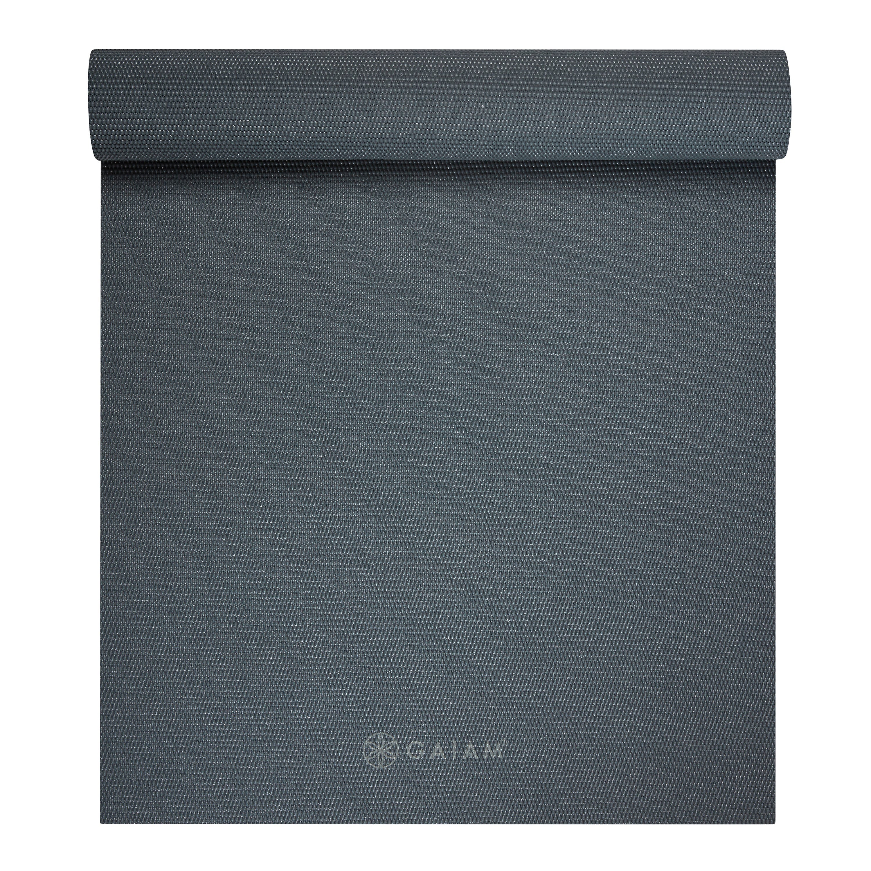 Gaiam Premium Στρώμα Yoga Grey Διαστάσεις: Μήκος: 173 εκ Πλάτος: 61 εκ Πάχος: 6 mm - mykarma.gr