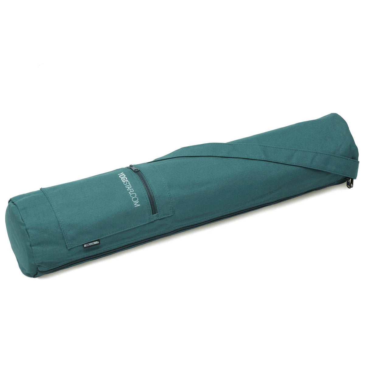 Yogistar- Τσάντα για στρώμα γιόγκα 'Basic' Zip cotton - petrol - 65 cm