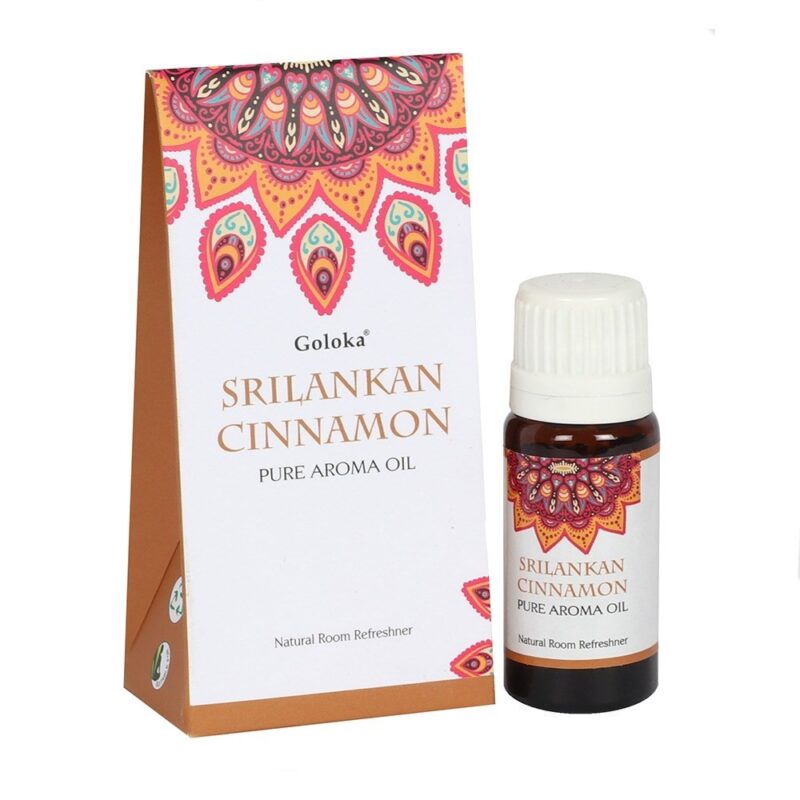 Αρωματικά Έλαια Goloka - Κανέλα Σρι Λάνκα (Srilankan Cinnamon) Pure Aroma Oil 10ml - mykarma.gr