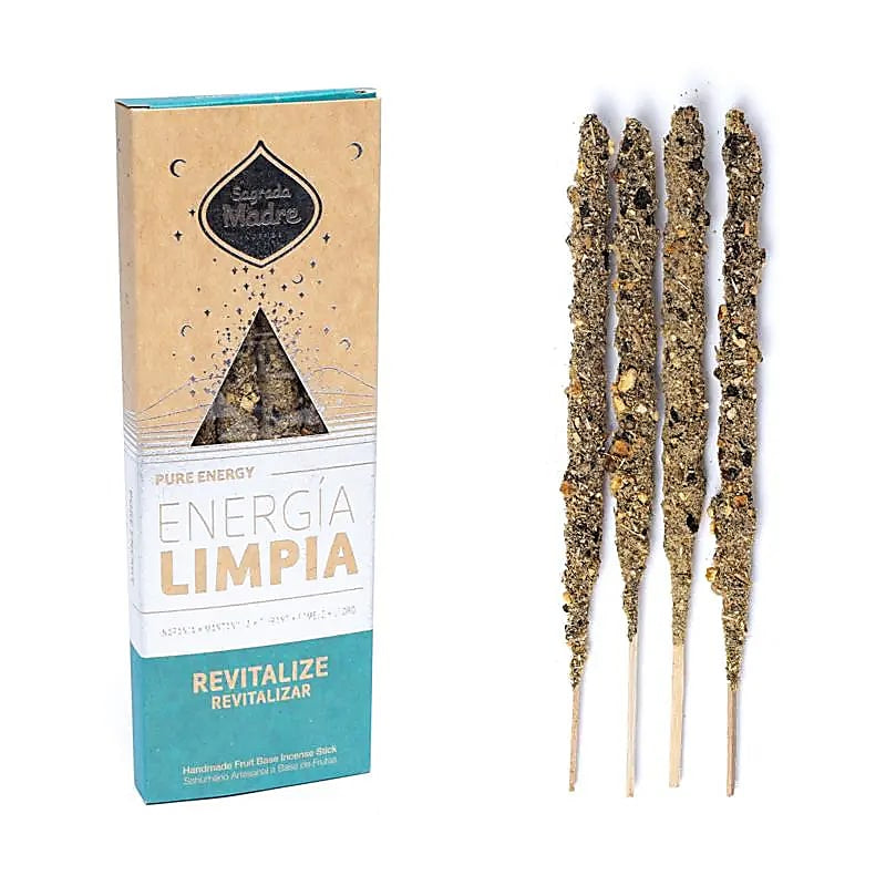Αρωματικά Στικ - Sagrada Madre Pure Energy «Revitalize» - Πορτοκάλι,Χαμομήλι,Γκρέιπφρουτ,Λιβάνι Βάρος: ±22 gr - mykarma.gr