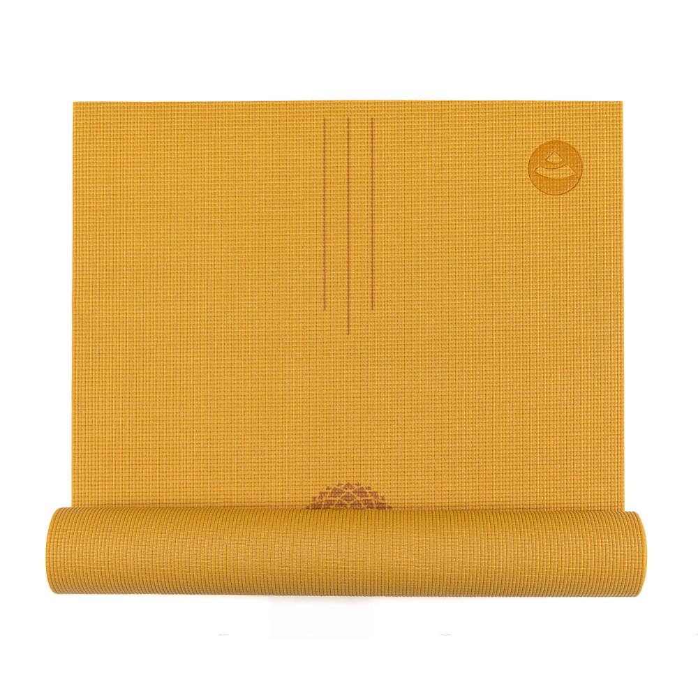 Bodhi Στρώμα γιόγκα Leela “Chakralign” - mango 183 x 60 cm, 4.5 mm Βάρος: 1,4 kg - mykarma.gr
