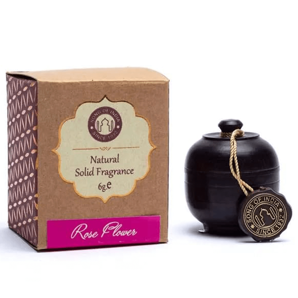 Φυσικά Αρώματα - Φυσικό Άρωμα σε Κρέμα - Τριαντάφυλλο (Rose) σε βάζο από Ροδόξυλο Βάρος: 6 g - mykarma.gr
