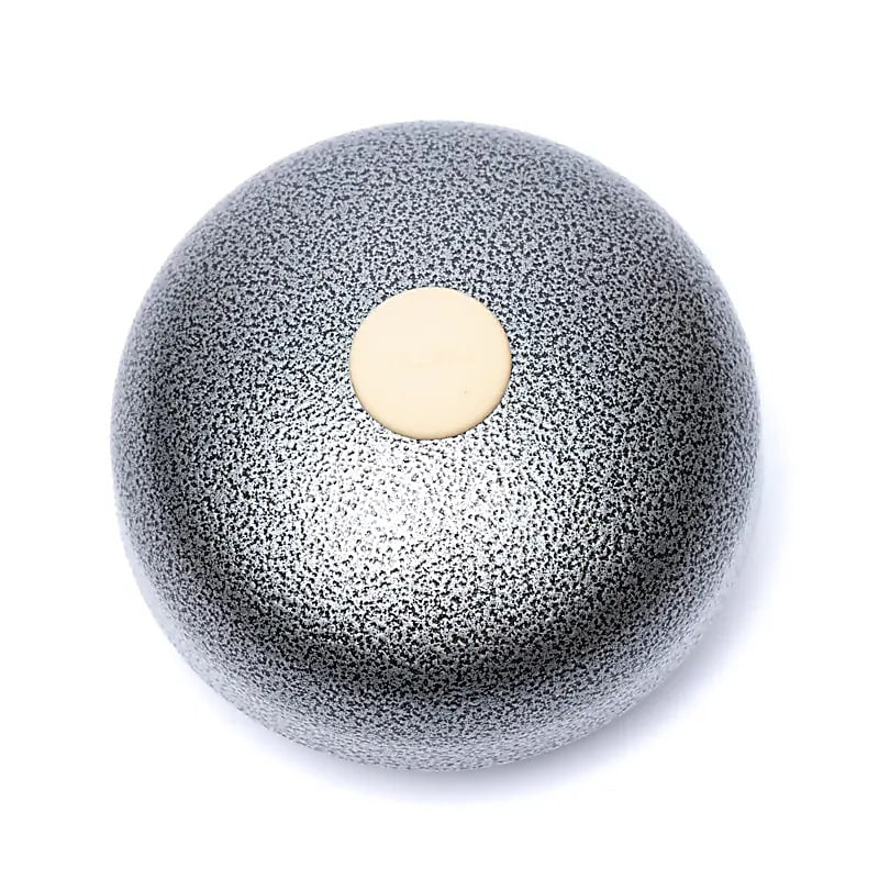 Μικρό Τύμπανο γλώσσας (Mini Tongue Drum) “Hluru” (6 notes A-minor) με σφυρί Διαστάσεις: 7,5 cm 120 g - mykarma.gr