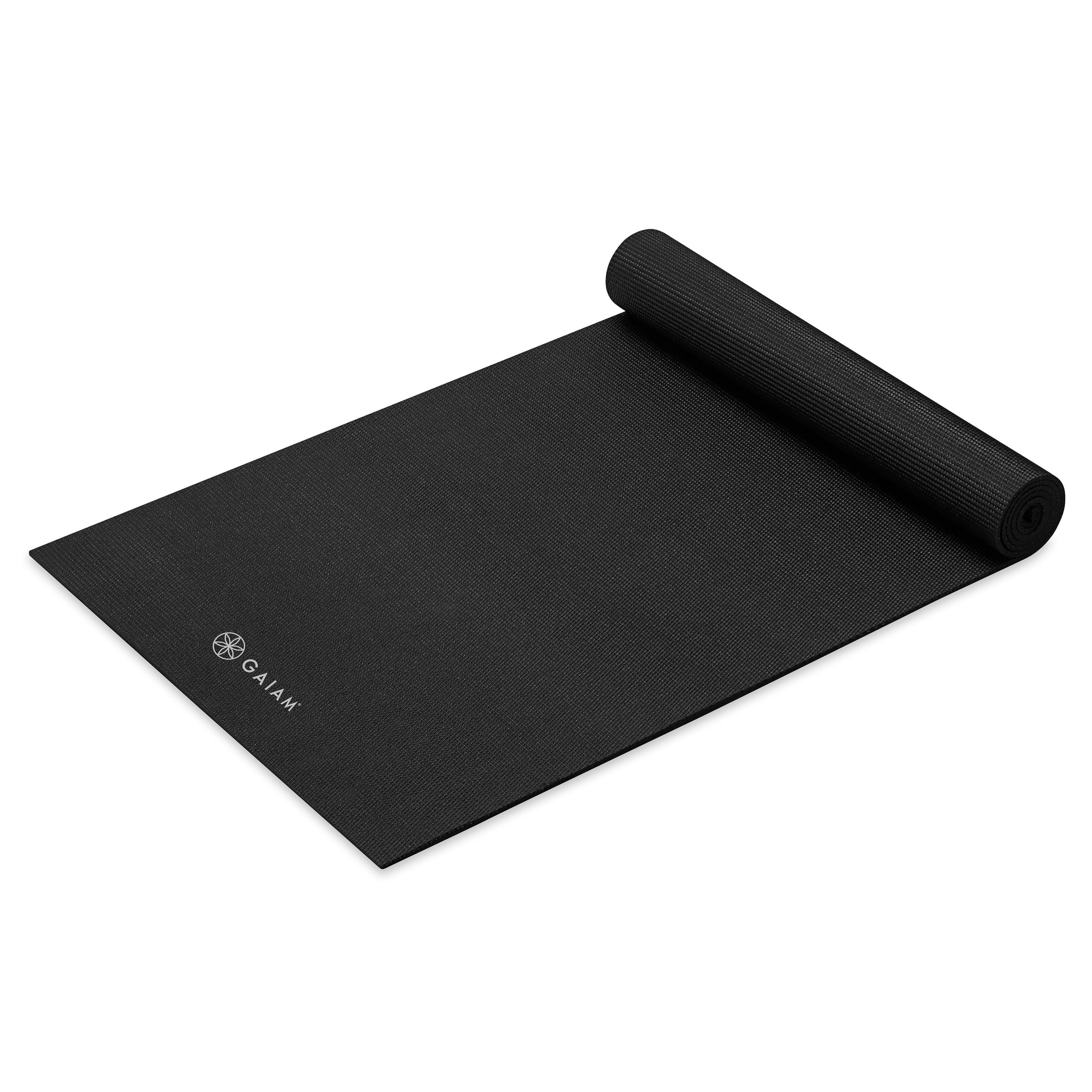 Gaiam Premium Στρώμα Yoga Black Διαστάσεις: Μήκος: 173 εκ Πλάτος: 61 εκ Πάχος: 6 mm - mykarma.gr