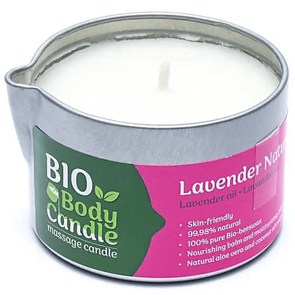 Βιολογικό Κερί για μασάζ - Λεβάντα 100ml - mykarma.gr