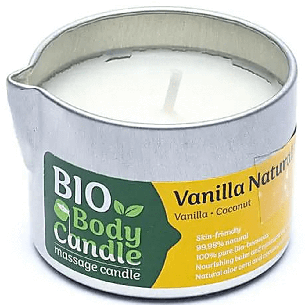 Βιολογικό Κερί για μασάζ - Βανίλια/Καρύδα 50ml - mykarma.gr