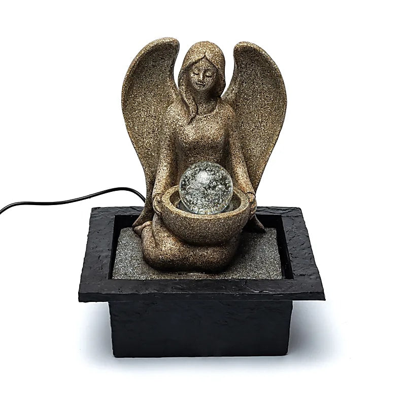 Συντριβάνι «Άγγελος» Διαστάσεις: 21 Χ 18,3 Χ 27 εκ - mykarma.gr