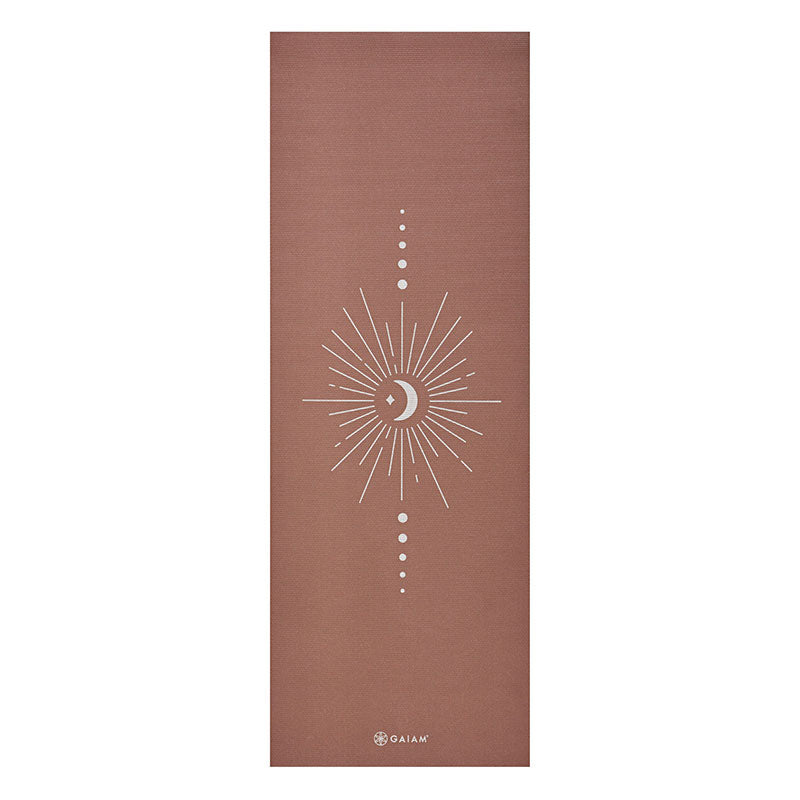 Gaiam Στρώμα Yoga Cinnamon Vision Διαστάσεις: Μήκος: 173 εκ Πλάτος: 61 εκ Πάχος: 5 mm - mykarma.gr