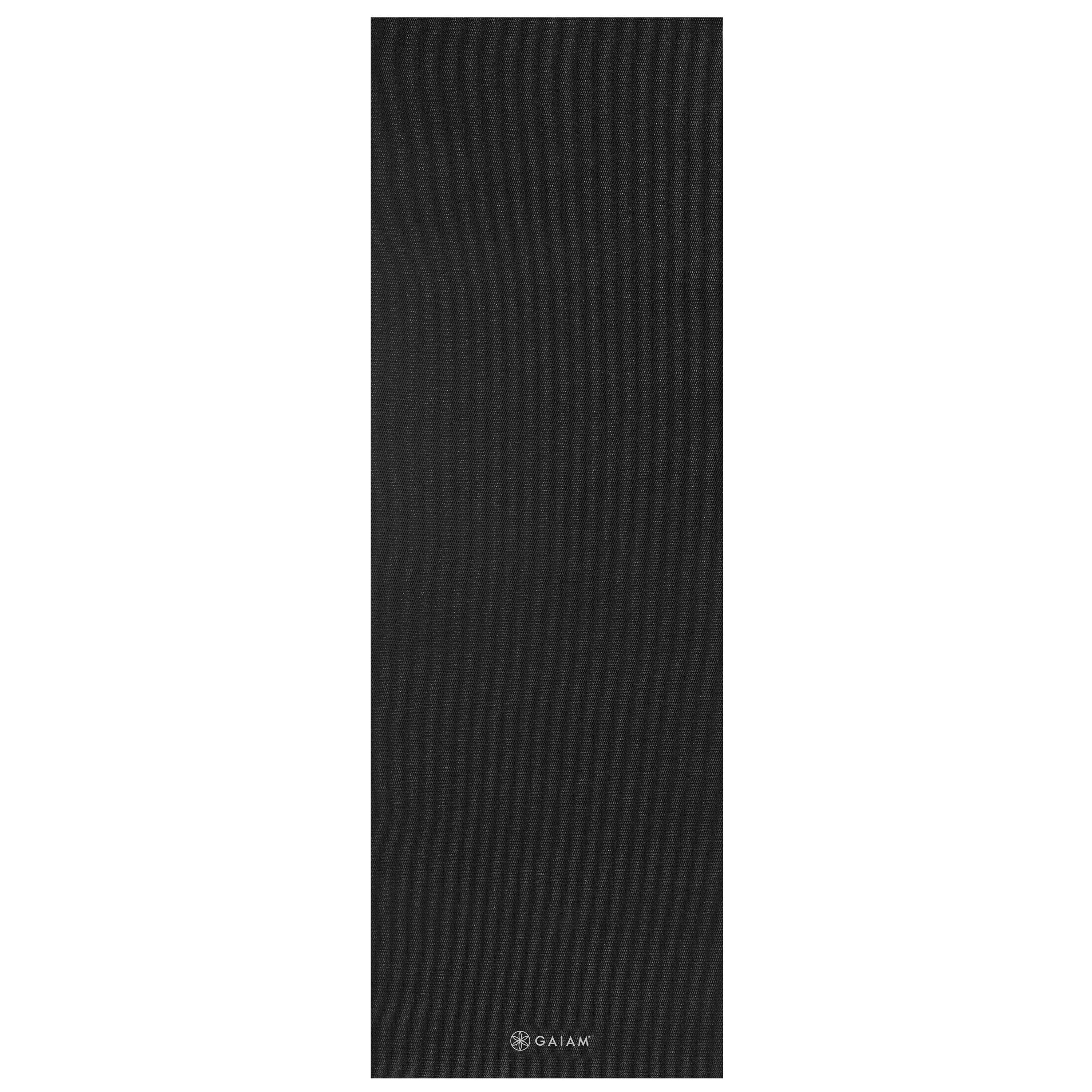 Gaiam Premium Στρώμα Yoga Black Διαστάσεις: Μήκος: 173 εκ Πλάτος: 61 εκ Πάχος: 4 mm - mykarma.gr