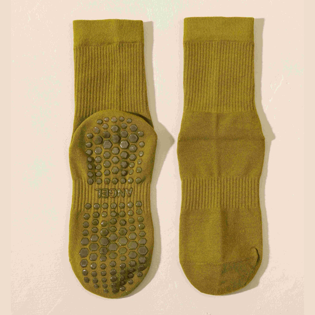 Αντιολισθητικές Κάλτσες - Non-Slip Socks Mid-Calf – Yoga & Pilates - ποικιλία χρωμάτων No 36-41 - mykarma.gr