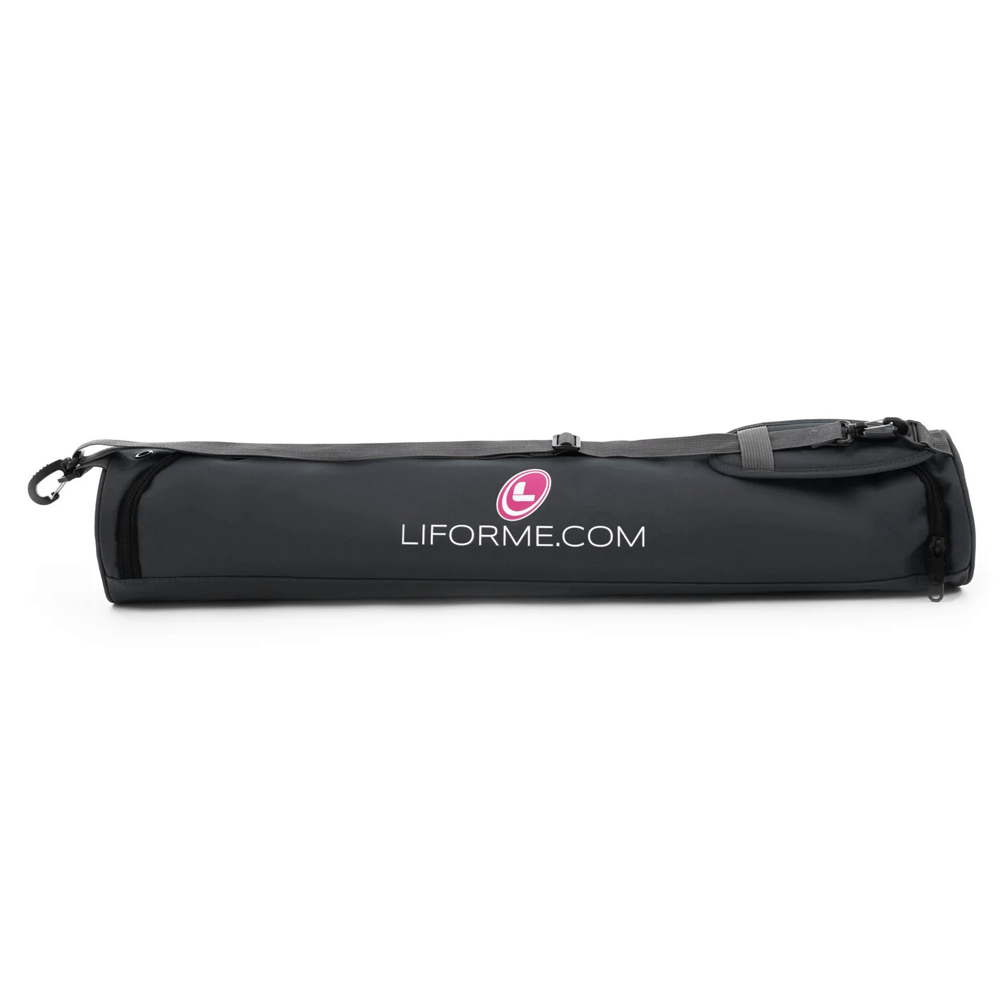 Liforme Yoga Mat Black | Στρώμα Yoga Μαύρο + τσάντα ΔΩΡΟ Βάρος 2.5kg Διαστάσεις 185cm x 68cm Πάχος 4.2mm - mykarma.gr
