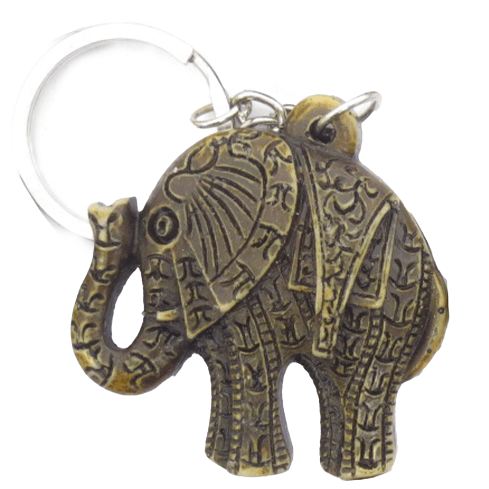 Μπρελόκ - Ελέφαντας από πολυρεσίνη Διαστάσεις 3 x 3 cm - mykarma.gr