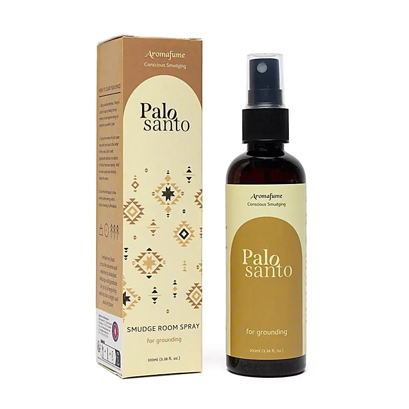 Natural Mist for Grounding & Protecting-Φυσικό Σπρέι δωματίου με Ιερό Ξύλο Palo Santo για καθαρισμό χώρου με Αιθέριο Έλαιο 100 ml