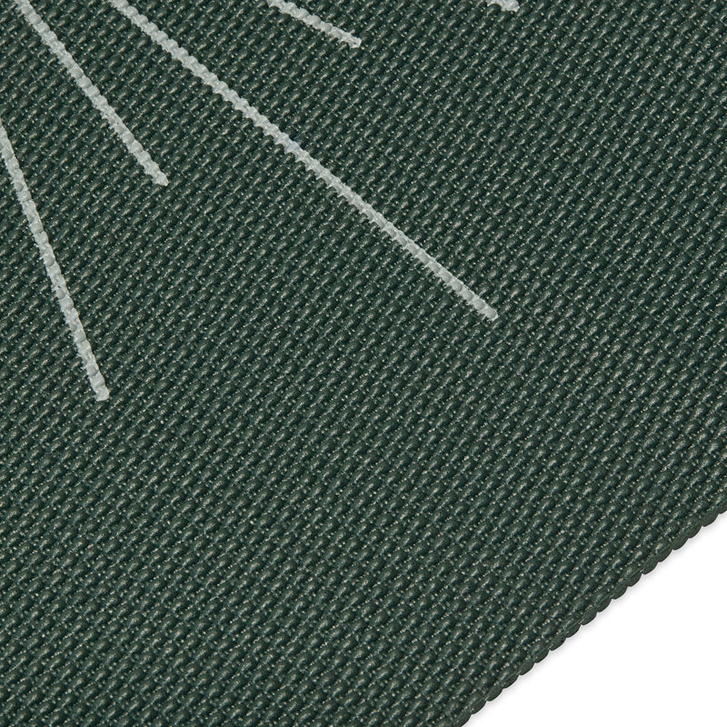 Gaiam Στρώμα Yoga Deep Green Vision Διαστάσεις: Μήκος: 173 εκ Πλάτος: 61 εκ Πάχος: 5 mm - mykarma.gr
