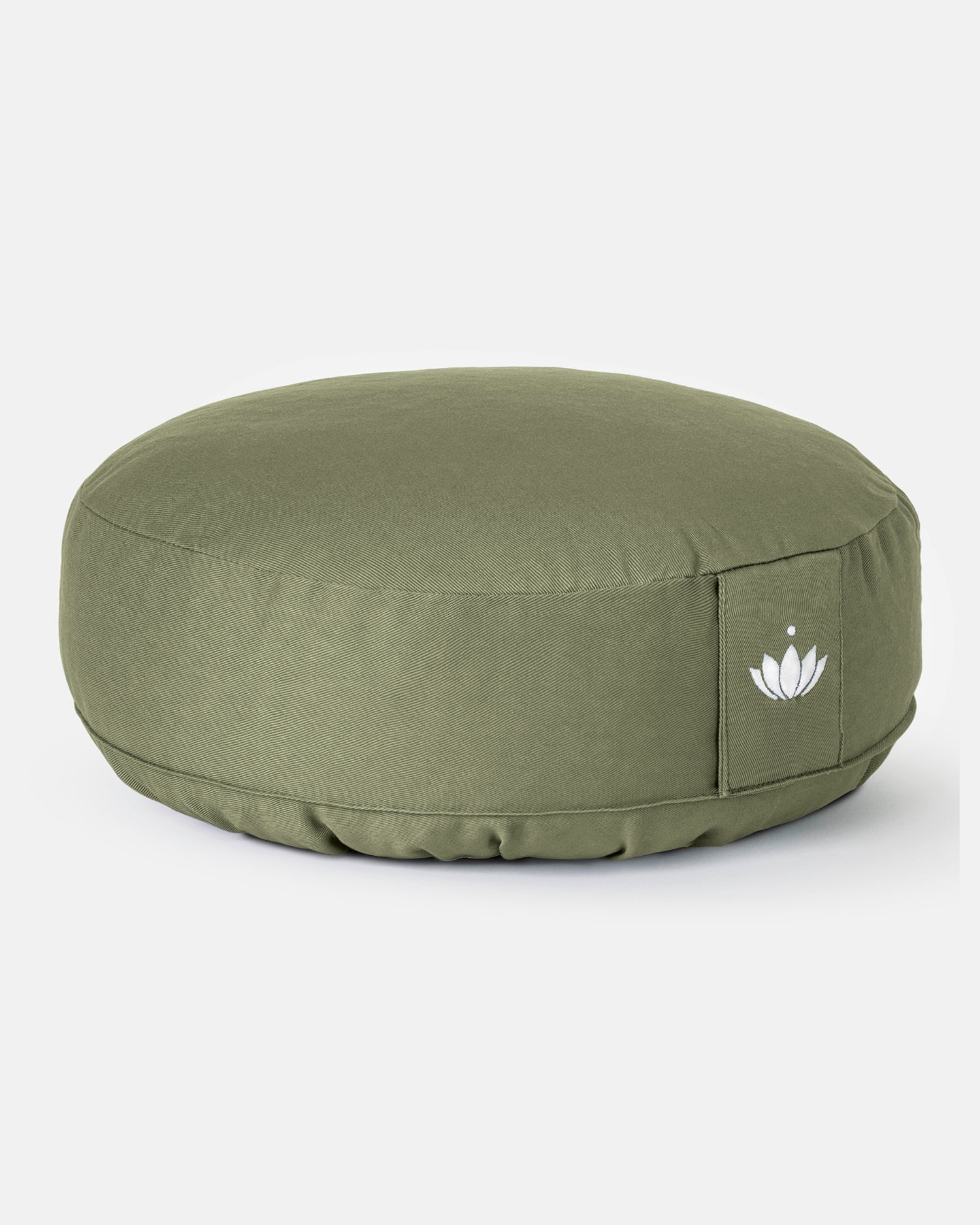 Lotuscrafts Μαξιλάρι Διαλογισμού Lotus - Oil Green Διαστάσεις: 31 × 10 εκ - mykarma.gr