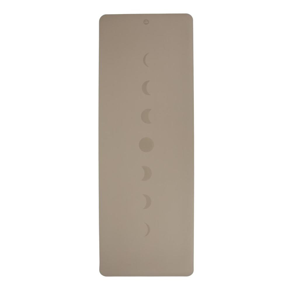 Bodhi - Στρώμα Yoga από φυσικό καουτσούκ & PU με Moon Phases - light taupe 185 x 66 cm 4 mm 2,5 kg - mykarma.gr