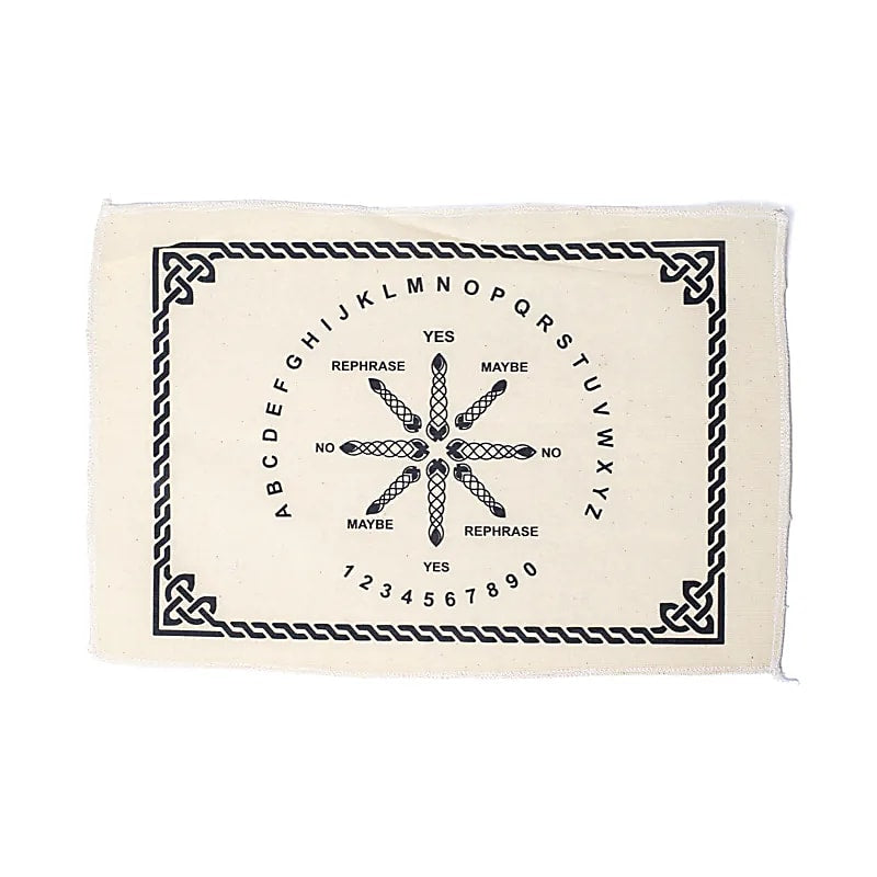 Pendulum Mat “Alphabet” - Χάρτης Μαντείας για Εκκρεμές Διαστάσεις : 22 x33 εκ - mykarma.gr