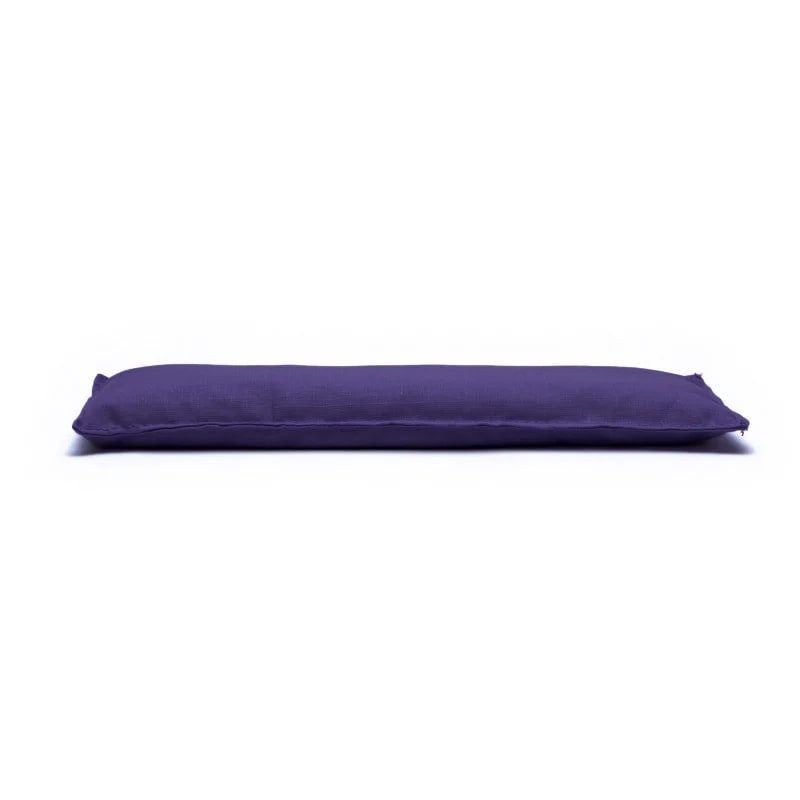 Relax Eye Pillow - Mαξιλαράκι για τα Μάτια για χαλάρωση από οργανικό βαμβάκι με οργανικό Λιναρόσπορο & Λεβάντα - μωβ Μέγεθος: 22 εκ x 8 εκ 140 γρ - mykarma.gr