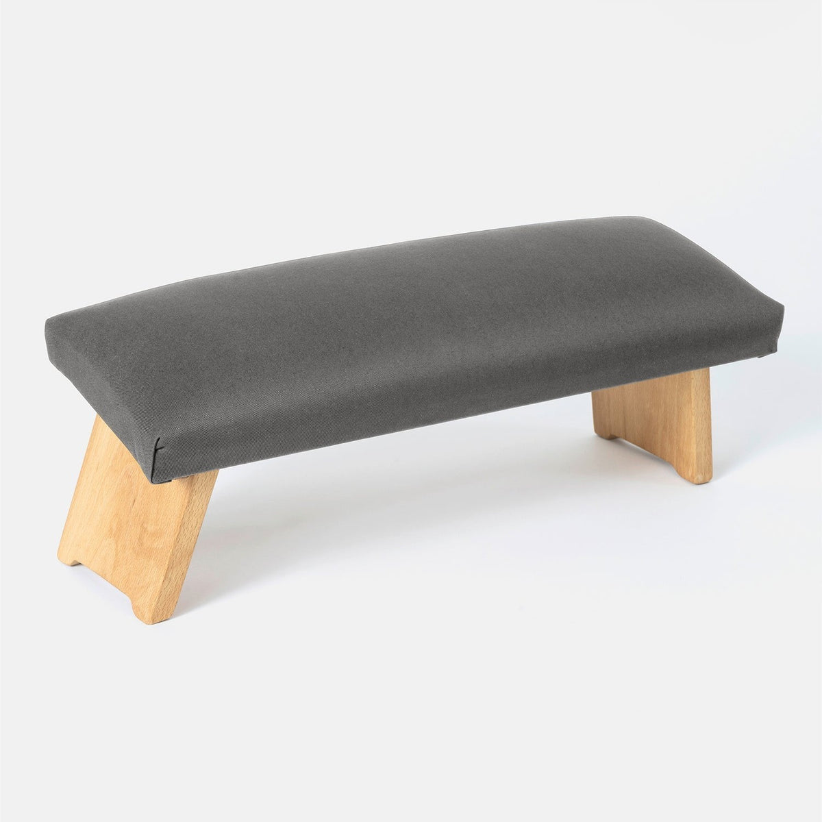 Lotuscrafts Ξύλινος Πάγκος Διαλογισμού “Dharma” (Meditation Bench) με αναδιπλούμενα πόδια - Anthracite Βάρος: 2,2 kg Διαστάσεις: 46 × 19,5 cm - mykarma.gr