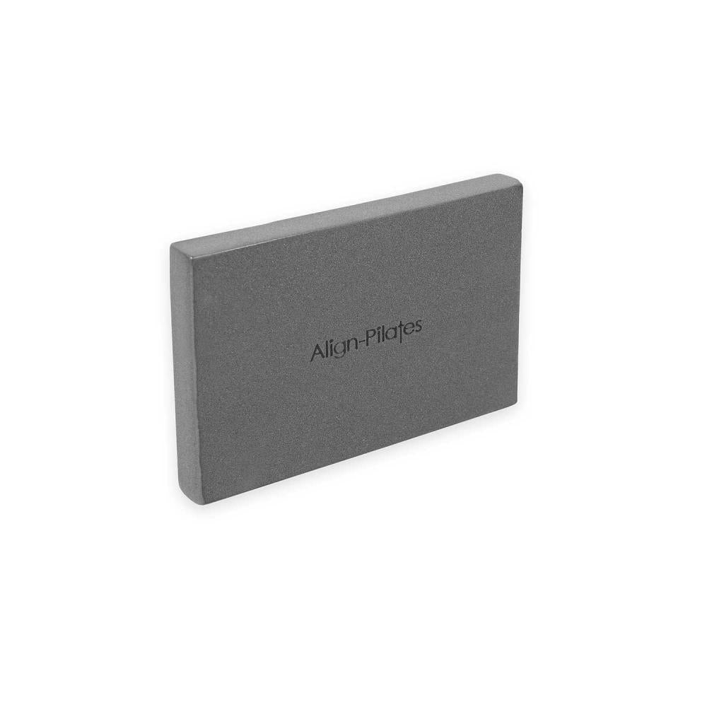 Align Pilates block - graphite - τουβλάκι γιόγκα Διαστάσεις: 22,5 cm x 15 cm x 2,5 cm 125 g - mykarma.gr