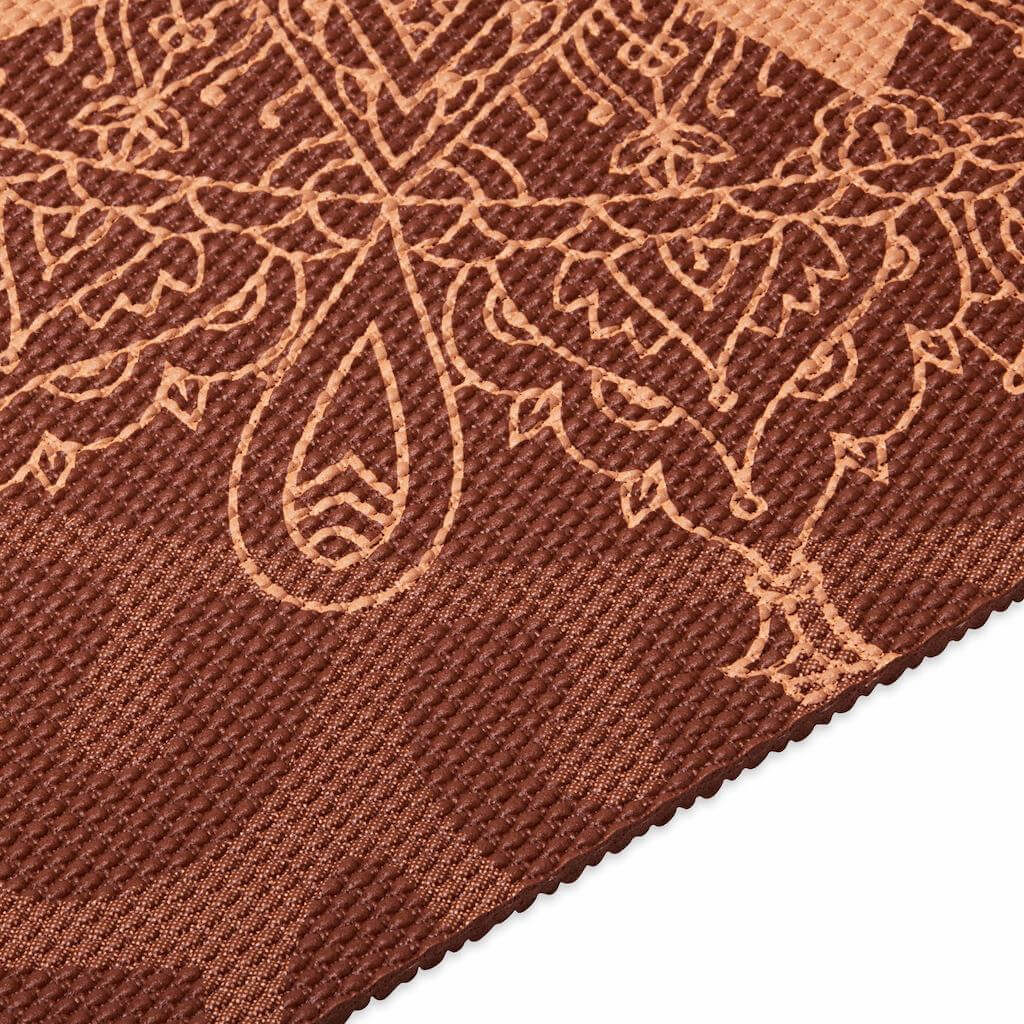 Gaiam Premium Στρώμα Yoga Rust Sundial Layers Διαστάσεις: Μήκος: 173 εκ Πλάτος: 61 εκ Πάχος: 5 mm - mykarma.gr