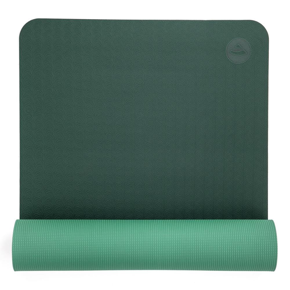 Bodhi Στρώμα για Yoga & Pilates - TPE Lotus Pro - dark green/green 183 x 60 cm, 6 mm - mykarma.gr
