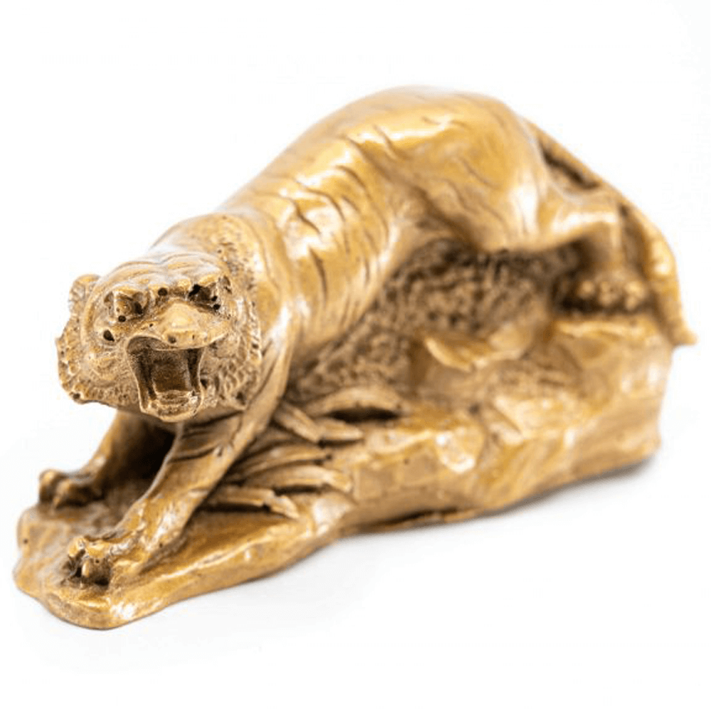 Αγαλματίδιο Feng Shui - Κινέζικο Ζωδιακό Σύμβολο - Τίγρης - χρώμα χρυσό Διαστάσεις: 10 εκ - mykarma.gr