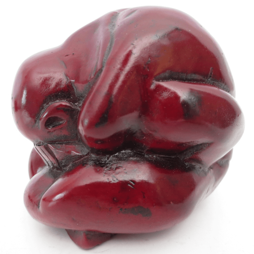 Αγαλματίδιο Yogi-man - κόκκινο Διαστάσεις: 8 cm 500 g - mykarma.gr