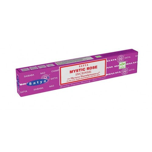 Αρωματικά Στικ Satya Mystic Rose - Μυστικὴ Ρόδος Βάρος: 15 g - mykarma.gr