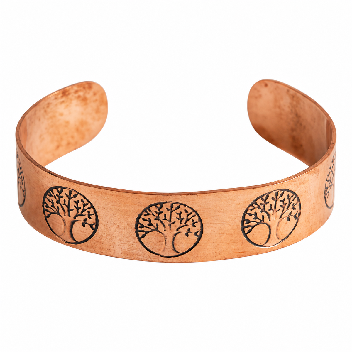 Χειροποίητο Βραχιόλι Χάλκινο «Tree of Life» από 100% χαλκό Μέγεθος ρυθμιζόμενο Βάρος: 30 γρ Πλάτος: 1,7 εκ