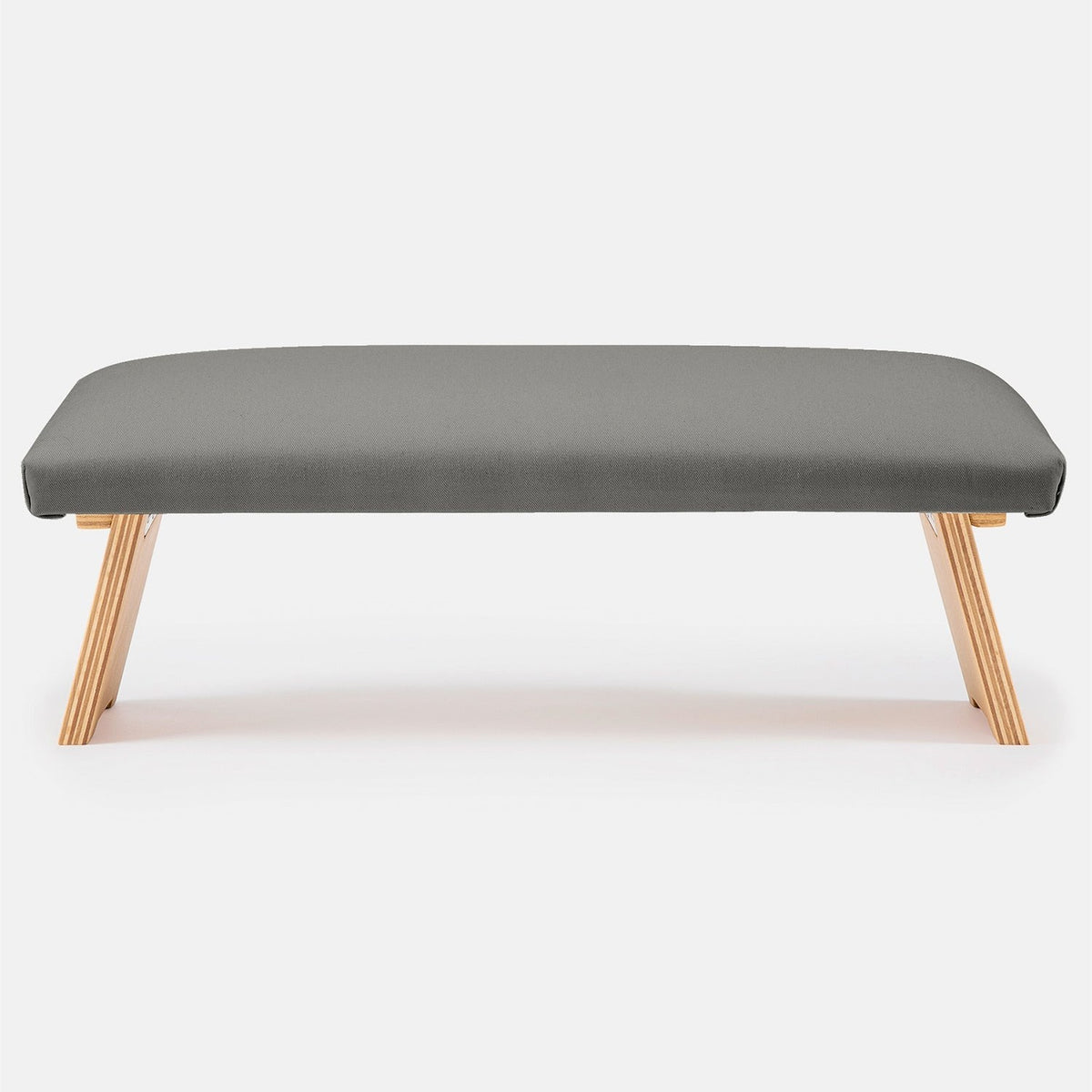 Lotuscrafts Ξύλινος Πάγκος Διαλογισμού “Dharma” (Meditation Bench) με αναδιπλούμενα πόδια - Anthracite Βάρος: 2,2 kg Διαστάσεις: 46 × 19,5 cm - mykarma.gr