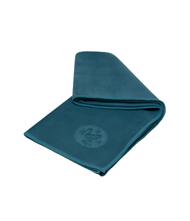 Manduka - Πετσέτα Χειρός - eQua® Hand Yoga Towel - Sage Solid Διαστάσεις: 41cm x 67cm Βάρος 90γρ - mykarma.gr