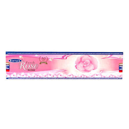 Αρωματικά Στικ Satya - Fresh Rose - Φρέσκο Τριαντάφυλλο (Ανθισμένος κήπος) Βάρος: 15 g