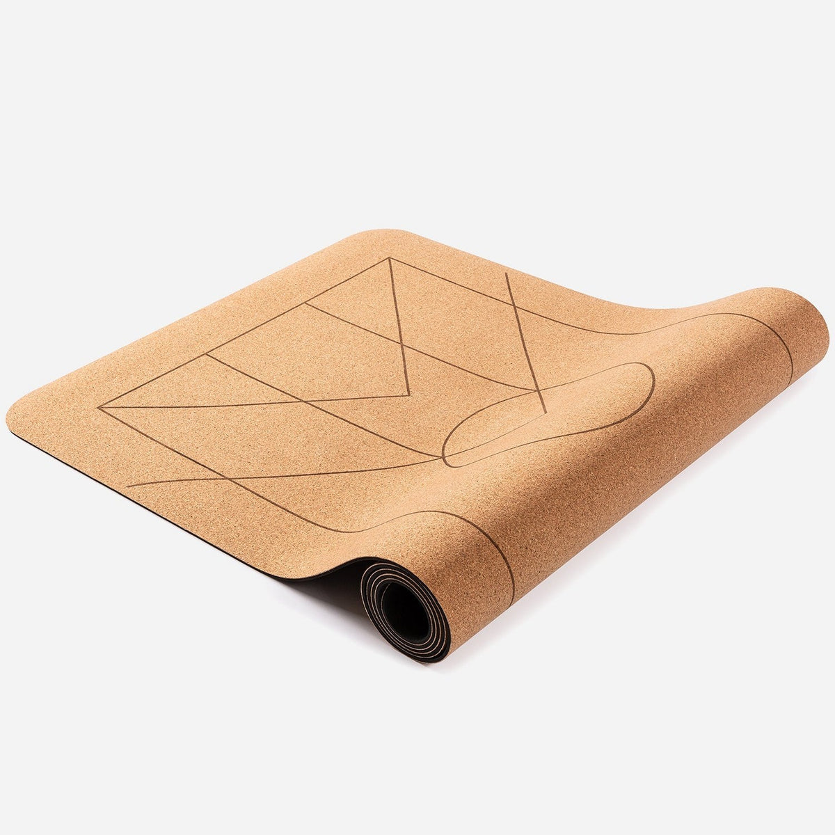Lotuscrafts Cork Yogamatte Arise Align | Φυσικό στρωμα απο Φελλό Διαστασεις 185 cm x 65 cm x 4,5 mm Βάρος: 1,5 kg - mykarma.gr