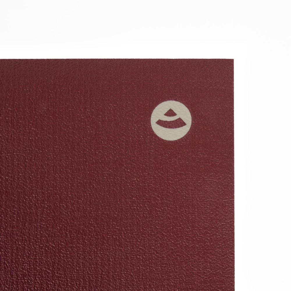 Bodhi Padma mat - Στρώμα Studio με Ενισχυμένη αντιολισθητική επιφάνεια για Yoga & Pilates - burgundy Διαστάσεις: 180 cm x 65 cm Πάχος: 5 mm 1,8 kg