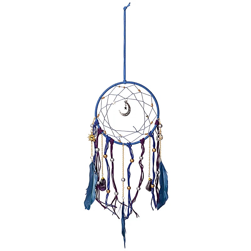 Ονειροπαγίδα με Αμέθυστο, Ήλιο & Σελήνη Διαστάσεις: ±13x45cm