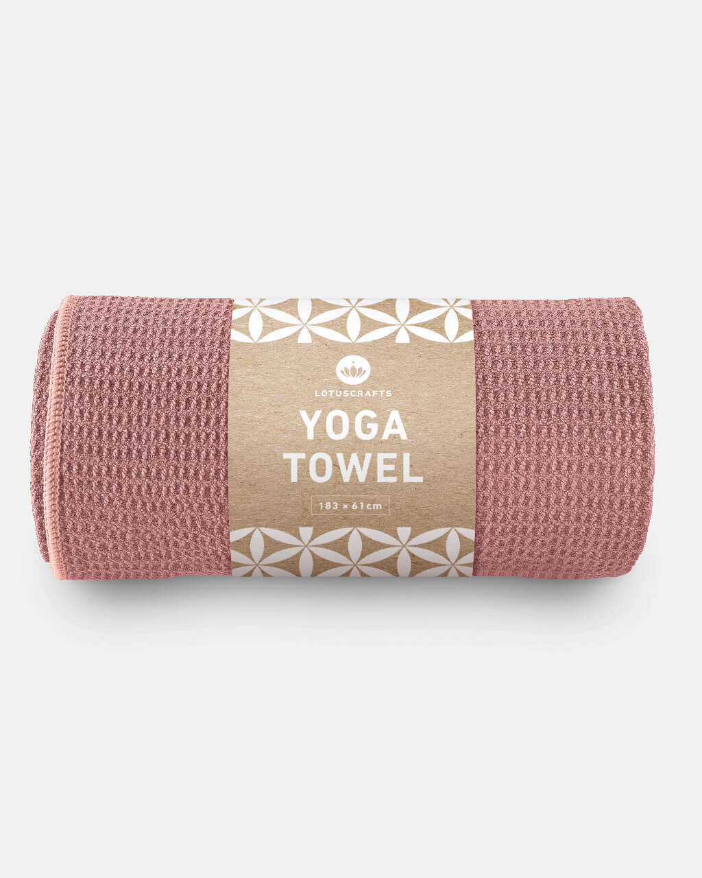 Lotuscrafts - Πετσέτα Στρώματος - Yoga Mat Towel - Withered Rose Διαστάσεις: 183cm x 61cm