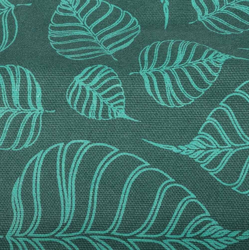 Bodhi Yoga Asana Mat Bag Maharaja - Τσάντα Μεταφοράς για στρώμα - βαμβάκι - “Bodhi Leaves” deep green Διαστάσεις 70 cm - mykarma.gr