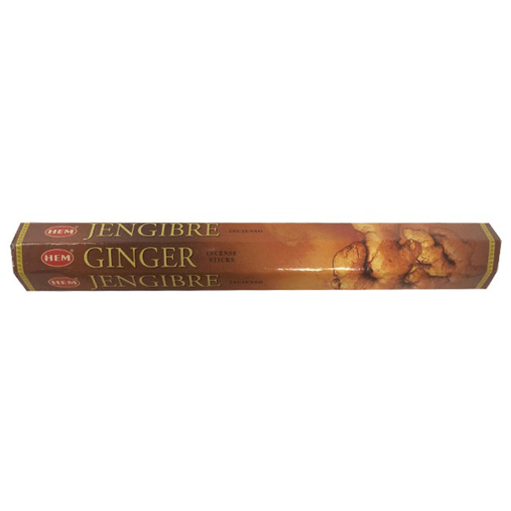 HEM Ινδικό Αρωματικό Στικ Τζίντζερ (Ginger) 20 g - mykarma.gr
