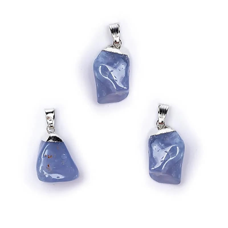 Κρεμαστό Μενταγιόν από Χαλκηδόνιο (Chalcedony) Διαστάσεις: 1,5 εκ (Η συσκευασία περιέχει 1 τεμάχιο) - mykarma.gr